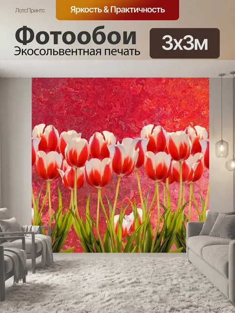 Фотообои Тюльпаны