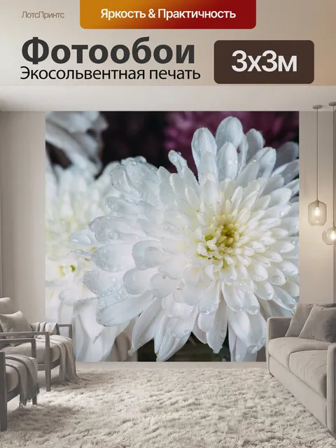Фотообои Цветы