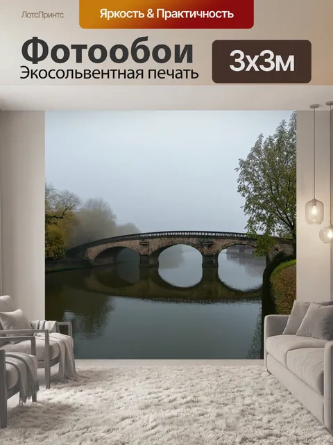 Фотообои туман в стиле барокко