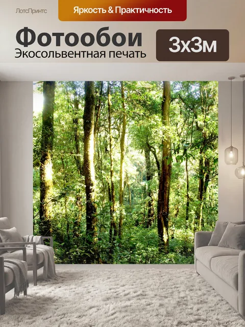 Фотообои Природа тропический лес дои Интанон наци