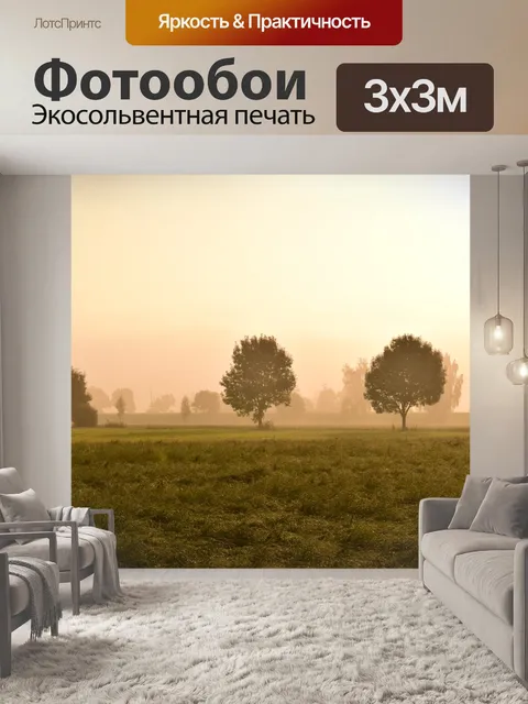 Фотообои Утренний туман