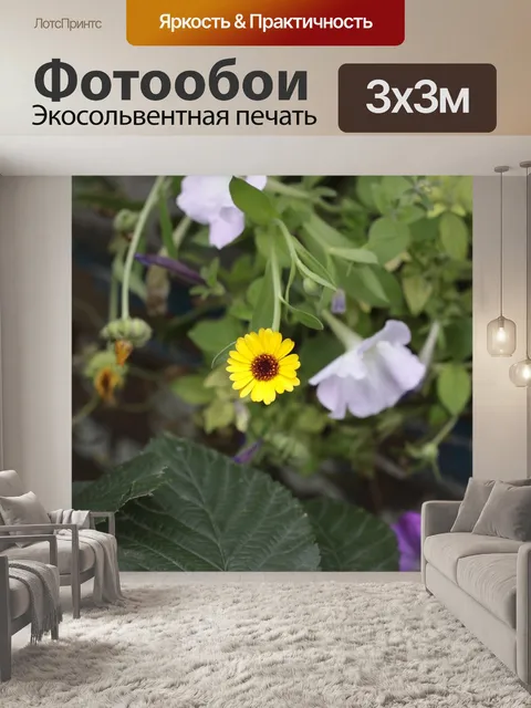 Фотообои Цветы