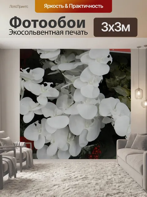 Фотообои Цветы Рождество 2013 (4)