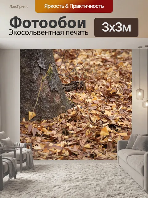 Фотообои Листья