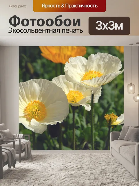 Фотообои Цветы