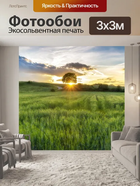 Фотообои Поля