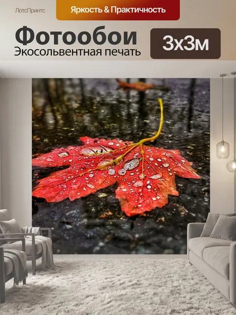 Фотообои Лист