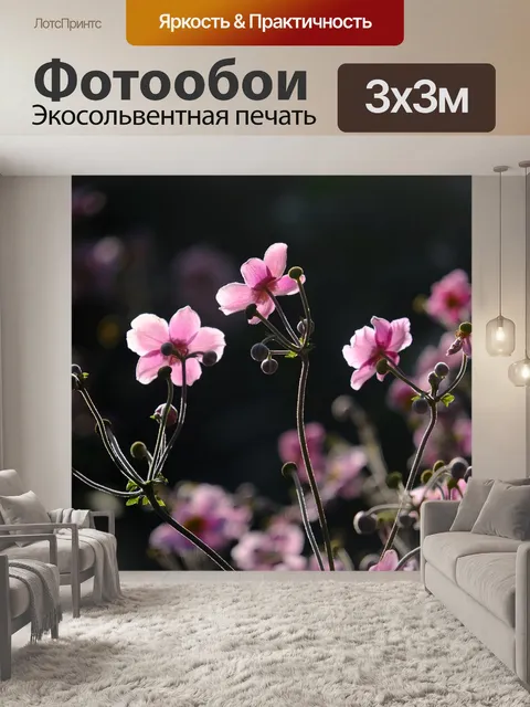 Фотообои Японские анемоны