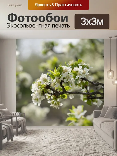 Фотообои Цветы