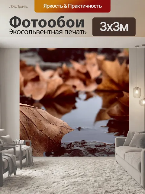 Фотообои Лист