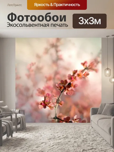 Фотообои Цветы