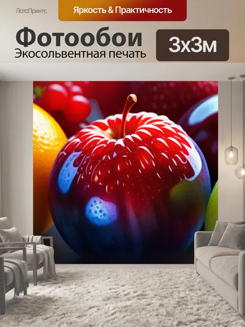 Фотообои с фруктами