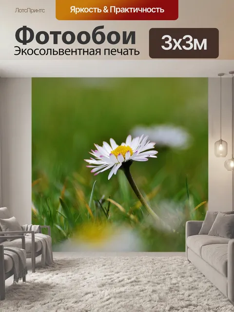 Фотообои Весенний луг