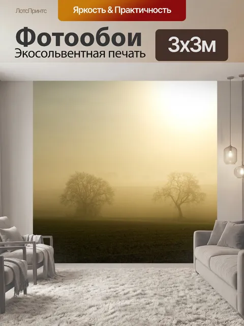 Фотообои Туман
