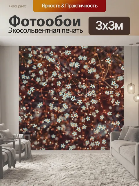 Фотообои Цветы