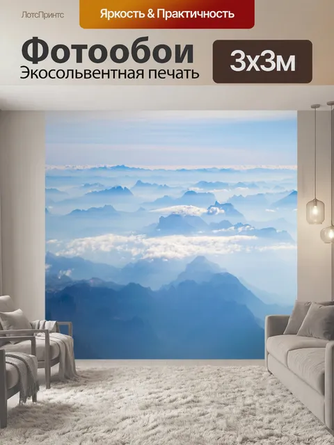 Фотообои Самолет Рейс 865