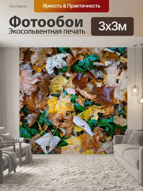 Фотообои Листья