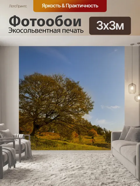 Фотообои Осенний пейзаж
