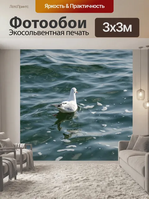 Фотообои Смеющаяся чайка