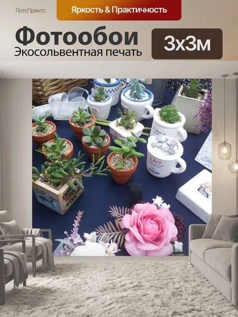 Фотообои Potted plant