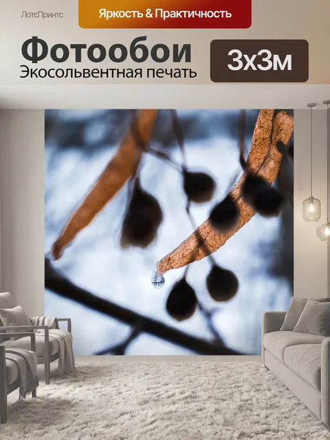 Фотообои Листья