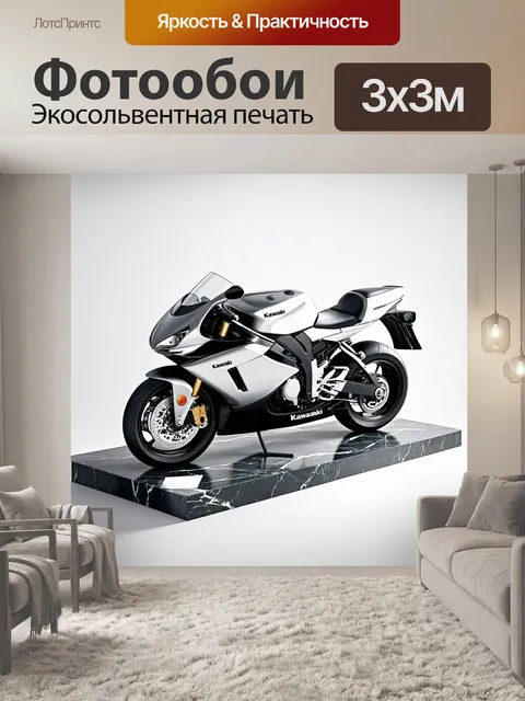 Фотообои изобразите современный kawasaki