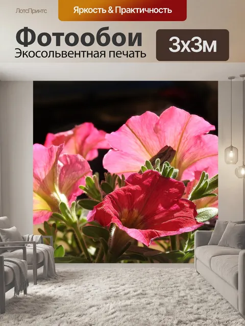 Фотообои Цветы