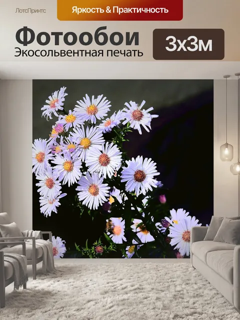 Фотообои Цветы