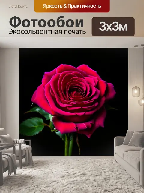 Фотообои розы в стиле тёмное фэнтези