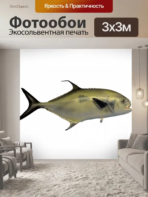 Фотообои Черный хвост Разрешение Рыба