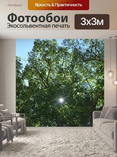 Фотообои Листья