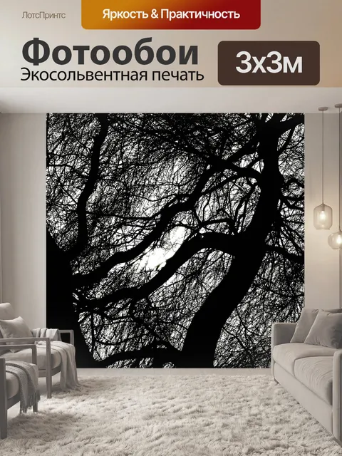 Фотообои ветки дерева