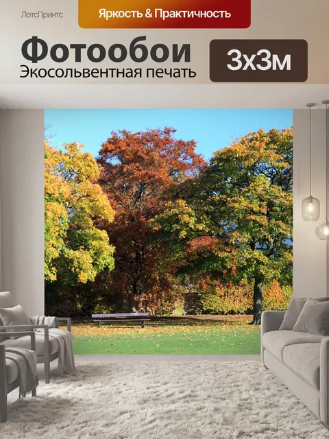 Фотообои Три дерева