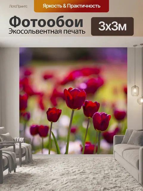 Фотообои Цветы