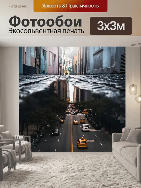 Фотообои Лужа