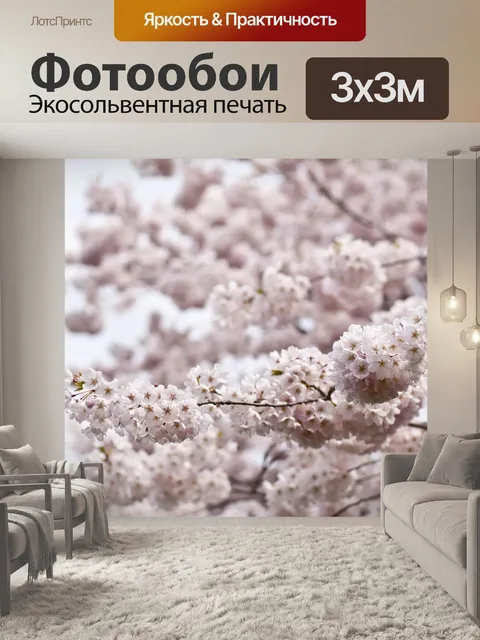 Фотообои Расцветает