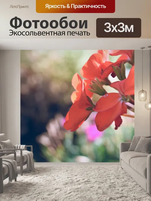 Фотообои Цветы
