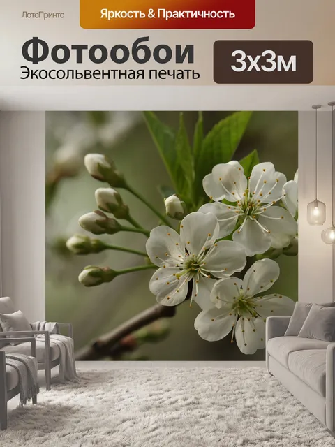 Фотообои Цветы