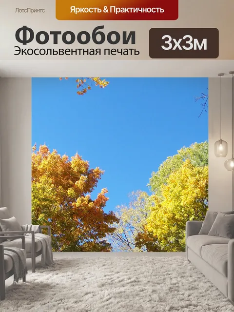 Фотообои Осенние листья