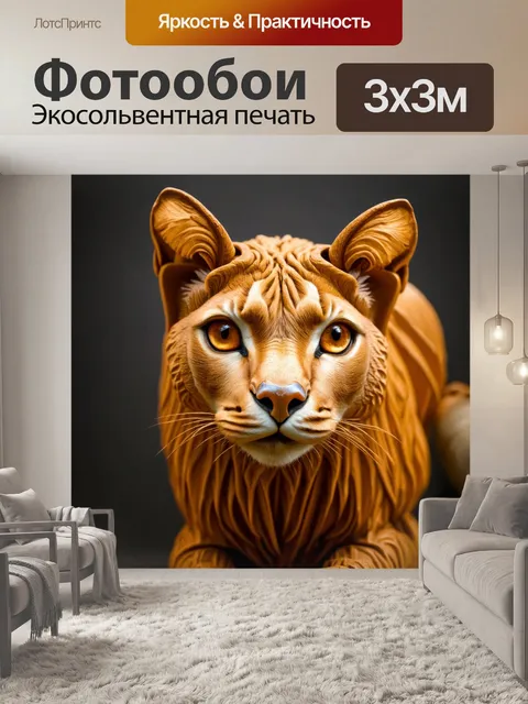 Фотообои животные в стиле барокко