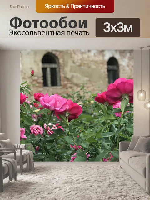 Фотообои Розы