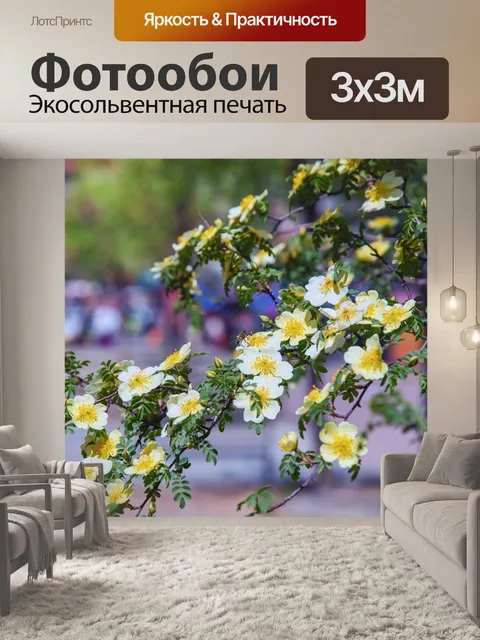 Фотообои Цветы