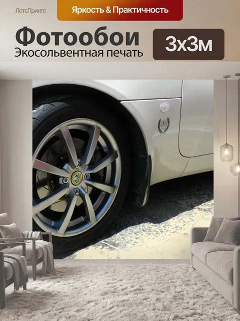Фотообои Лотос автомобилей Передний
