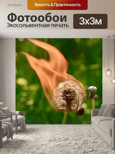 Фотообои Огонь