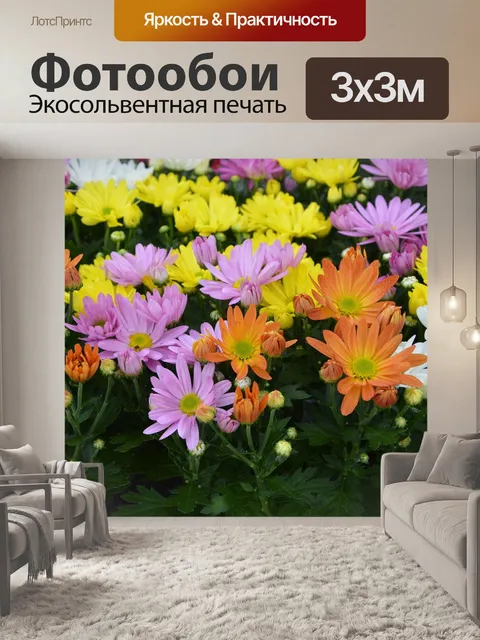 Фотообои Цветы