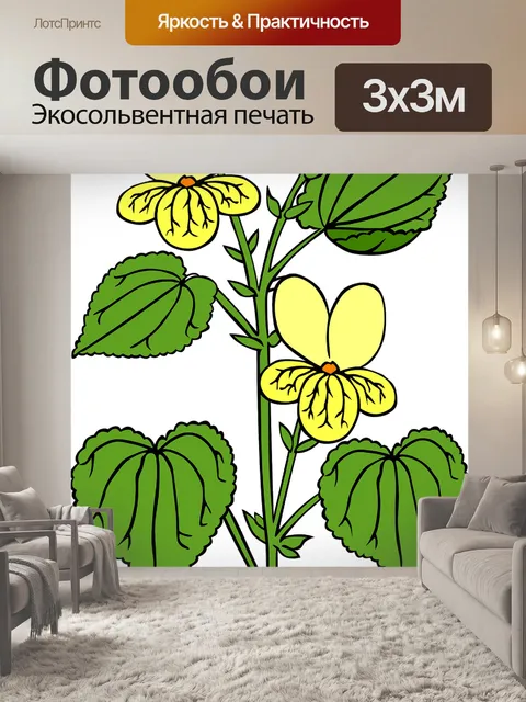 Фотообои Цветы
