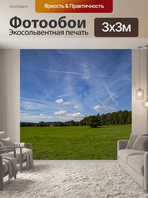 Фотообои Луг и лес