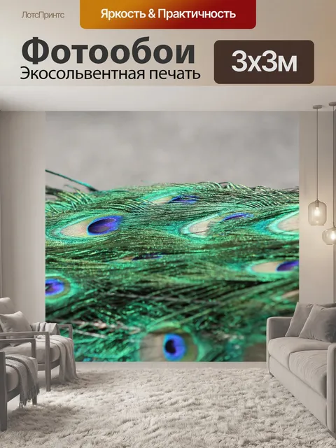 Фотообои Павлин