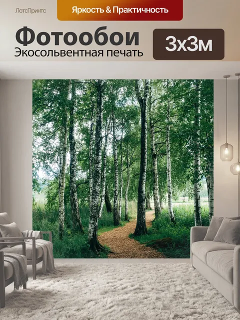 Фотообои Лесная тропа