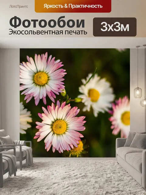 Фотообои Цветы